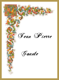 Pagina indice di Jean Pierre Goante