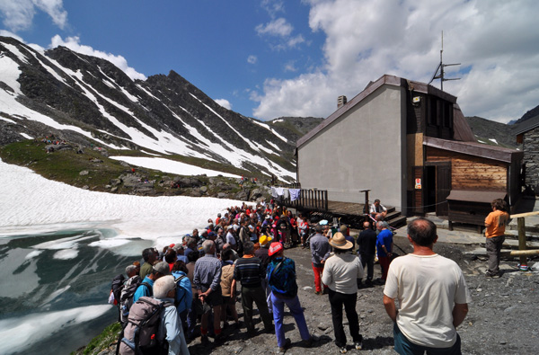 Rifugio Lago Verde Severino Bessone inaugurazione