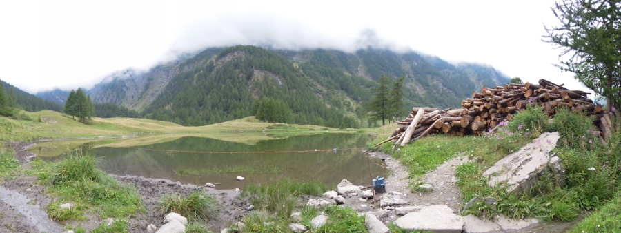 Lago di B d Col Prali Praly Germanasca