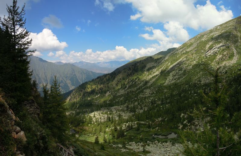 Laghi nel vallone Clapo.