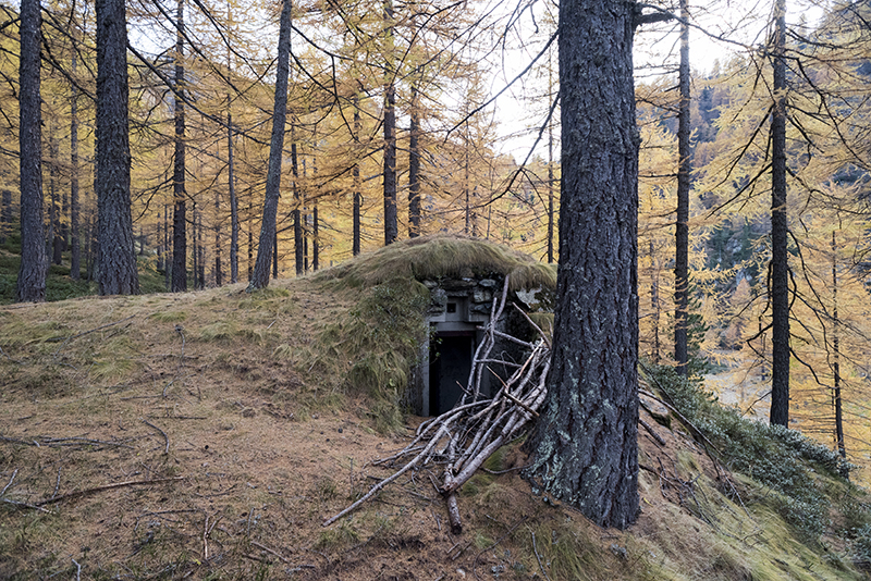 Bunker Serie 7000 del Vallone delle Miniere Val Germanasca Prali Praly