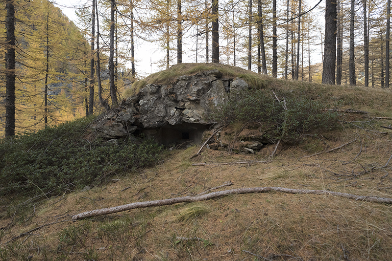 Bunker Serie 7000 del Vallone delle Miniere Val Germanasca Prali Praly