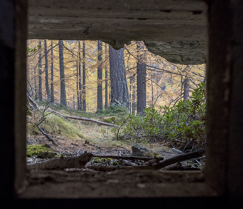 Bunker Serie 7000 del Vallone delle Miniere Val Germanasca Prali Praly