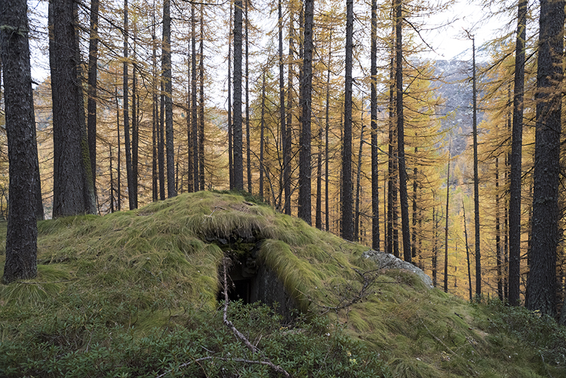 Bunker Serie 7000 del Vallone delle Miniere Val Germanasca Prali Praly