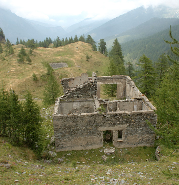 Strada Lago Verde Germanasca Prali Praly